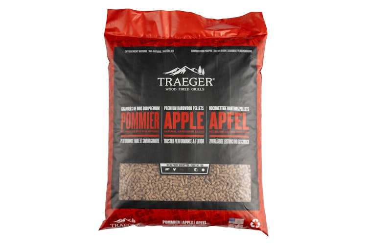 Traeger Hartholz Pellets APFEL, 9 kg Beutel