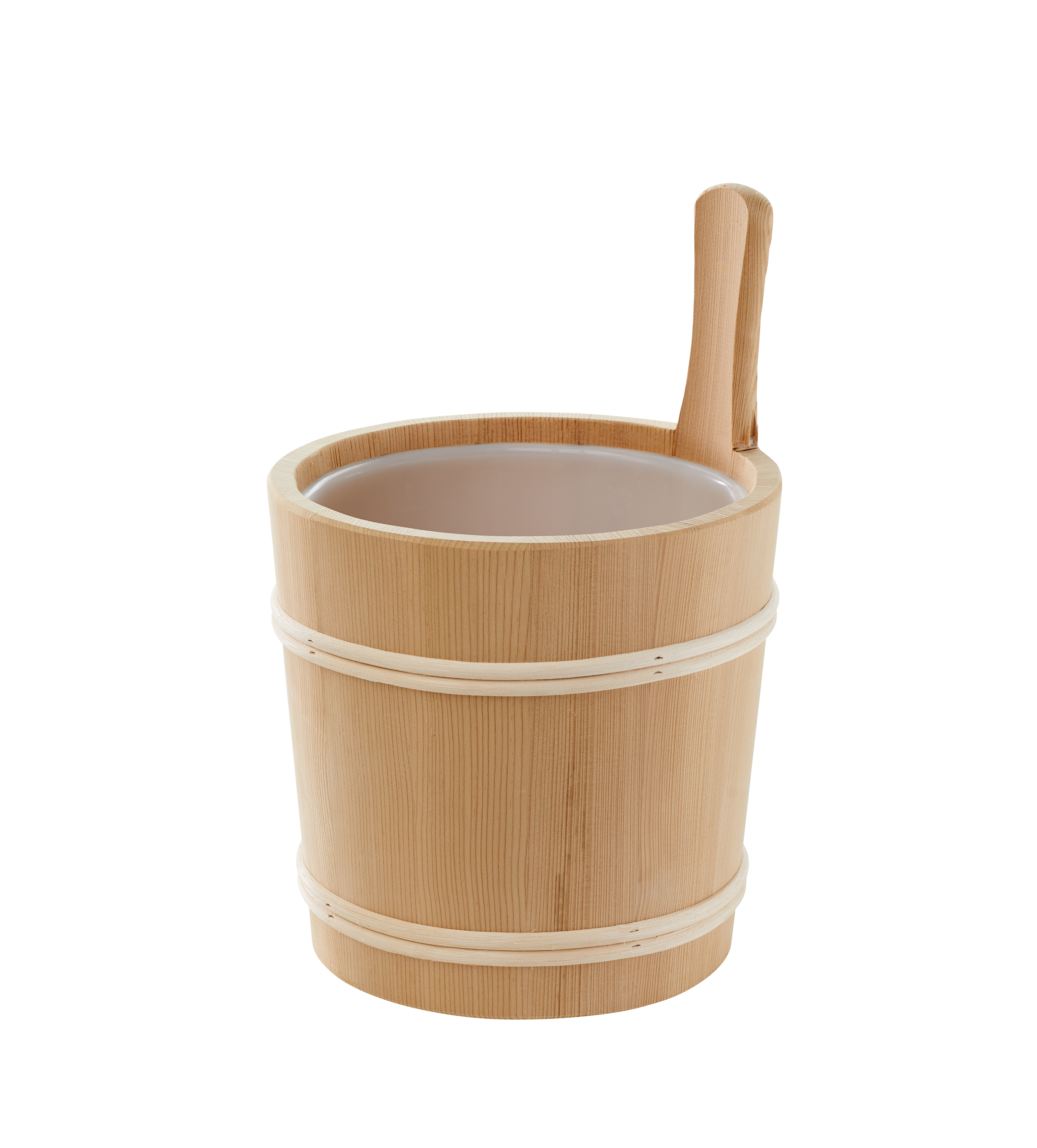 Vorschaubild Galerie Infraworld Aufgusseimer 5 l Thermofichte mit Holzring