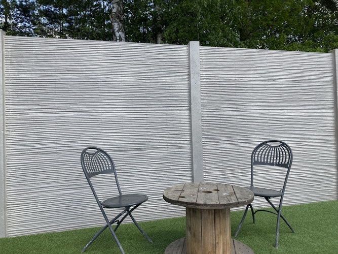 ORIGI WALLS™ Beton Sichtschutz BAMBOO 395 x 2000 mm  Bild