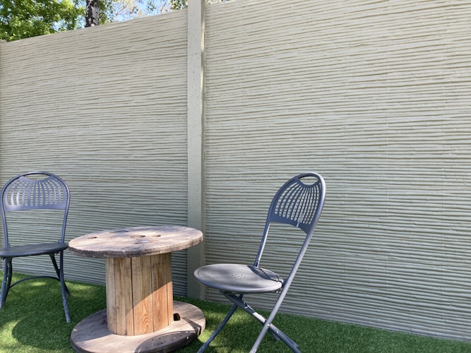 ORIGI WALLS™ Beton Sichtschutz BAMBOO 395 x 2000 mm  Bild