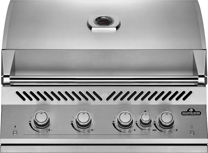 Napoleon Einbau-Gasgrill 700-Series 32" Edelstahl inkl. Drehspieß u. Innenbeleuchtung