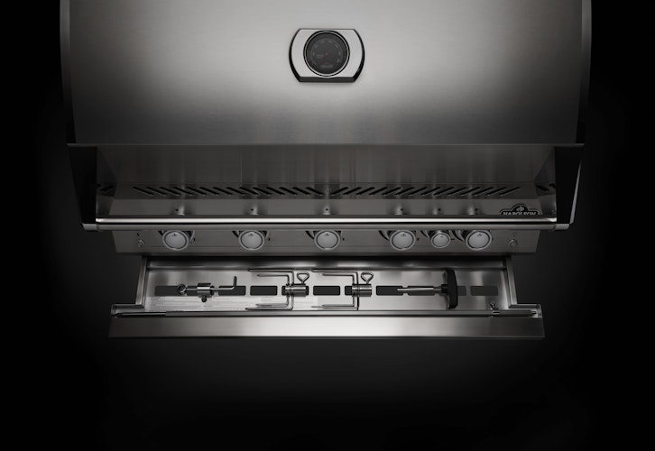 NAPOLEON Einbau-Gasgrill 700-Series 38", Edelstahl inkl. Drehspieß