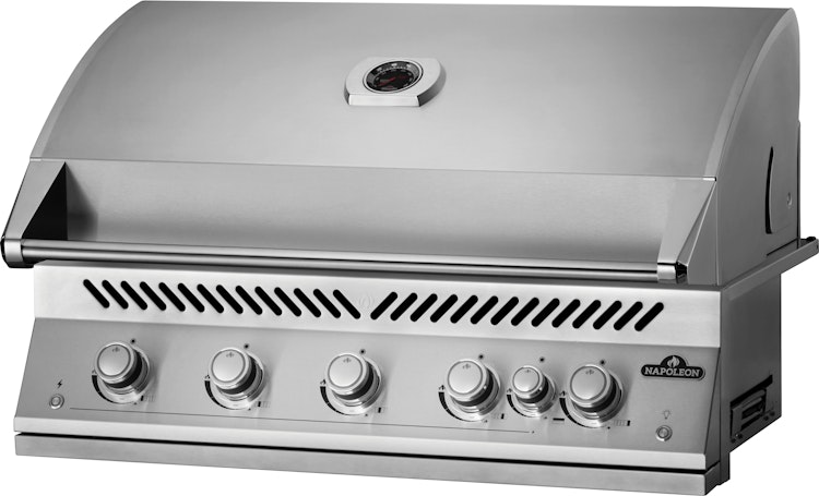 Napoleon Einbau-Gasgrill 700-Series 38" Edelstahl inkl. Drehspieß u. Innenbeleuchtung