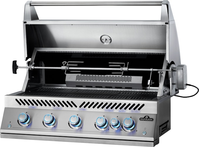 NAPOLEON Einbau-Gasgrill 700-Series 38", Edelstahl inkl. Drehspieß