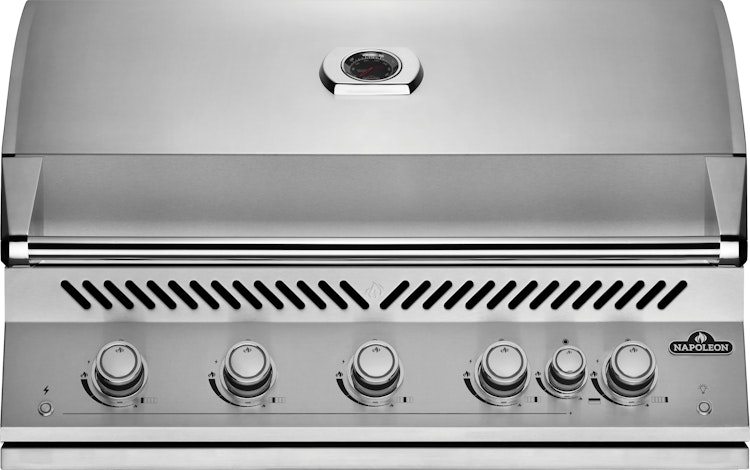 Napoleon Einbau-Gasgrill 700-Series 38" Edelstahl inkl. Drehspieß u. Innenbeleuchtung