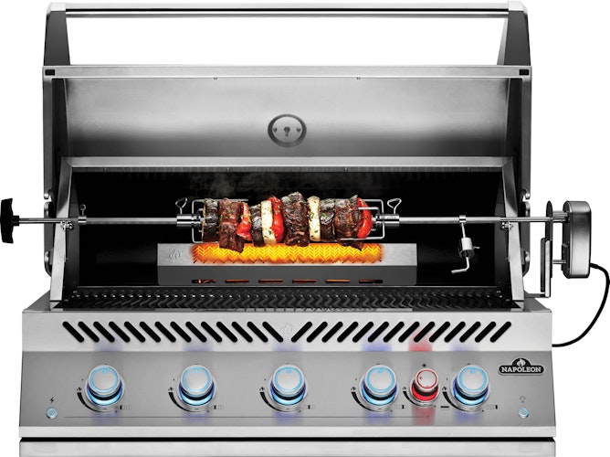 NAPOLEON Einbau-Gasgrill 700-Series 38", Edelstahl inkl. Drehspieß