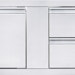 NAPOLEON Einbau-Türe & 2er Schubladen- Kombination (115 x 50 cm) Bild