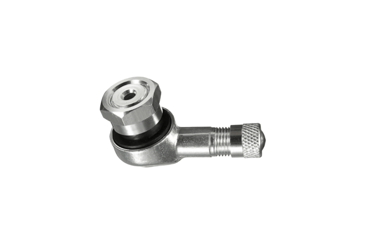 BTR Reifenventil 11,3 mm Winkelventil Alu Silber