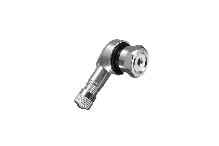 BTR Reifenventil 11,3 mm Winkelventil Alu Silber