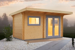 Infraworld Gartensauna Bella 3