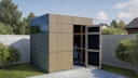 Bertilo Gartenhaus HPL 1 - 6 mm