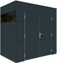Bertilo Gartenhaus HPL Mini - 6 mm