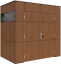 Bertilo Gartenhaus HPL Mini - 6 mm