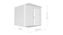 Bertilo Gartenhaus Concept - 18 mm