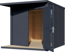 Bertilo Gartenhaus Concept - 18 mm