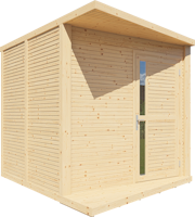 Bertilo Gartenhaus Concept - 18 mm