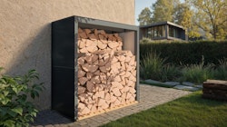 Bertilo HPL Kaminholzregal Fire 2 - 6 mm