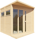 Bertilo Gartenhaus Concept Office - 18 mm