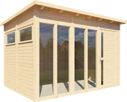 Bertilo Gartenhaus Pentus 3 Office - 19 mm
