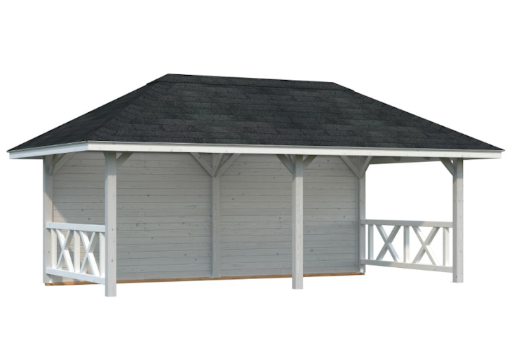 Palmako Pavillon Bianca 16,6 m² Set 2