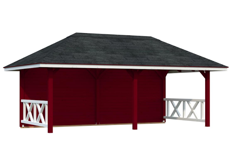 Palmako Pavillon Bianca 16,6 m² Set 2