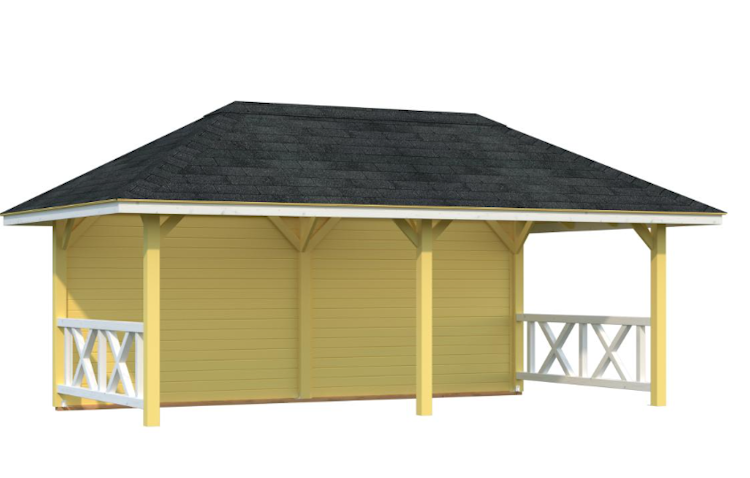 Palmako Pavillon Bianca 16,6 m² Set 2