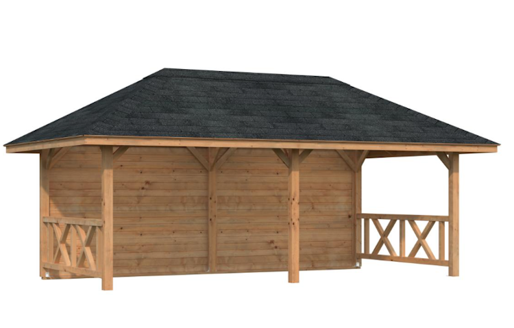 Palmako Pavillon Bianca 16,6 m² Set 2