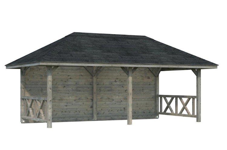 Palmako Pavillon Bianca 16,6 m² Set 2