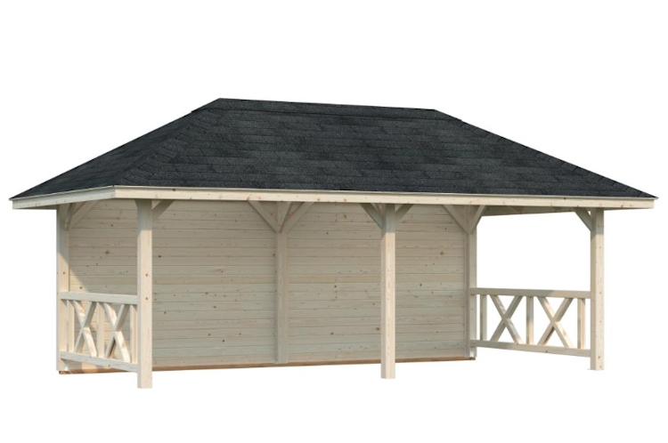 Palmako Pavillon Bianca 16,6 m² Set 2