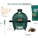 Big Green Egg Kamado Grill MINIMAX Starter Set inkl. 2x 4,5 kg naturbelassene HolzkohleBild