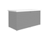 Biohort Deckel für Freizeitbox Metallbox Gr. 180 weiß X2700800Bild
