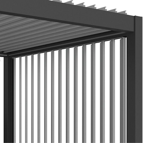 Biohort Lamellenseitenwand für Pergola