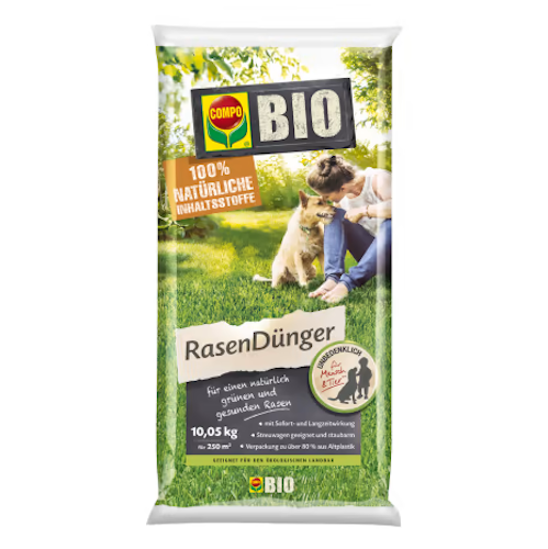 Compo Bio Rasendünger 10,05 kg für 250 m²