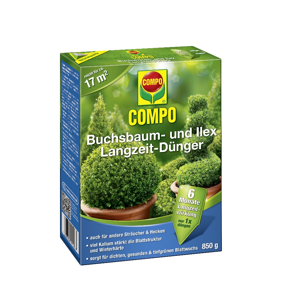 Vorschaubild Galerie COMPO Buchsbaum- und Ilex Langzeit-Dünger