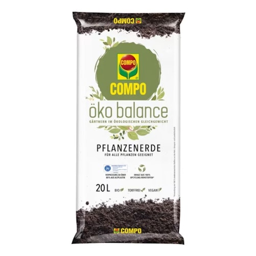 COMPO öko balance Pflanzenerde 20 L Bild