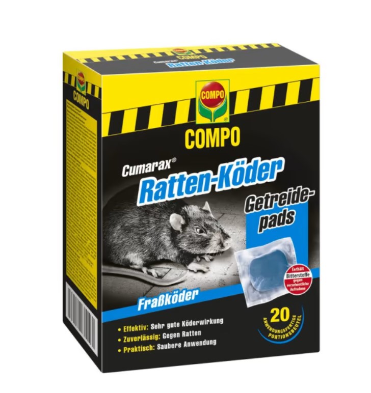 Compo Ratten-Köder Curamax 200 g