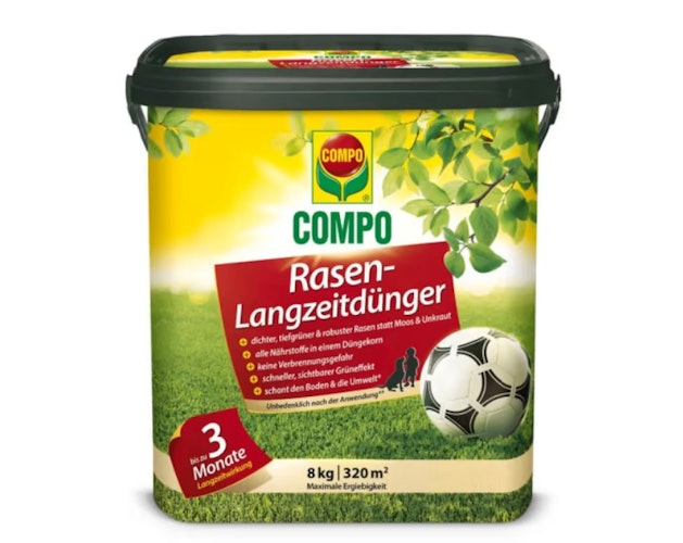 COMPO Rasen-Langzeitdünger 8 kg für 320 m² Bild