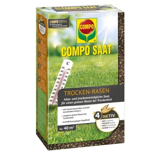 Compo Trocken-Rasen 1 kg für 40 m²