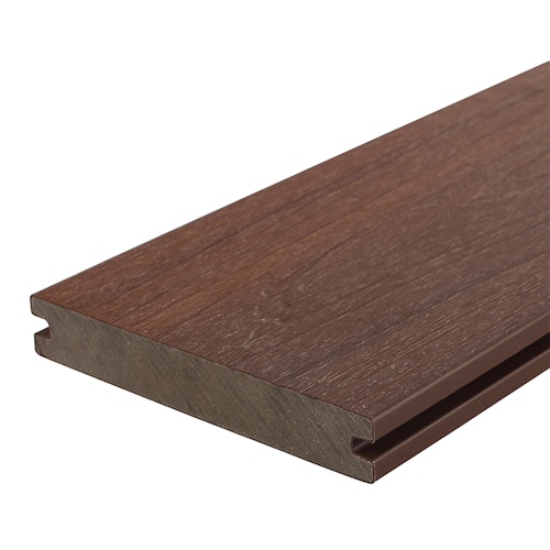 Fiberdeck Premium WPC-Terrassendiele Ipé massiv 23 x 210 mm