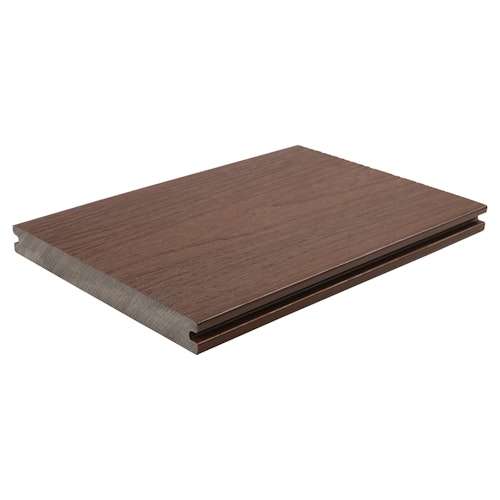 Fiberdeck Premium WPC-Terrassendiele Ipé massiv 23 x 210 mm