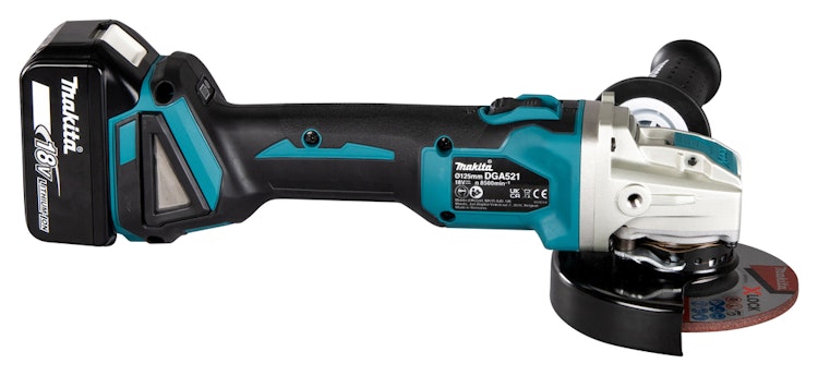 Makita Akku-Winkelschleifer DGA521ZX1 18V