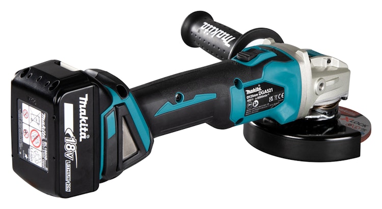 Makita Akku-Winkelschleifer DGA521ZX1 18V