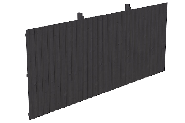 Skan Holz Rückwand für Leimholz Doppel- Carports - Deckelschalung
