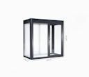 SunElements Design Gewächshaus/Sommergarten SunGarden Deluxe mit Photovoltaik-Option
