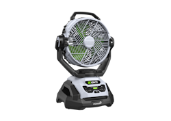 EGO Power Akku-Ventilator FN1000E 25 cm, Sprühnebelkühlfunktion