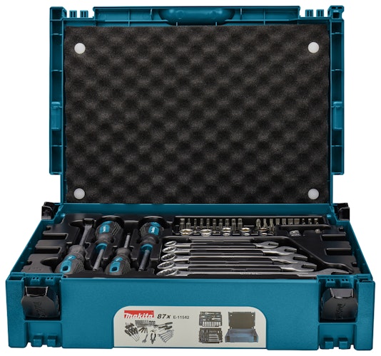 Makita Werkzeug-Set 87-tlg. im MAKPAC Gr.1 E-11542 Bild