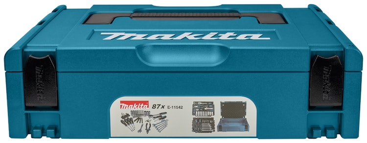 Makita Werkzeug-Set 87-tlg. im MAKPAC Gr.1 E-11542 Bild