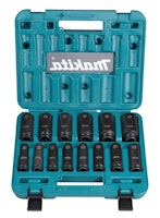 Makita IMPACT BLACK Schlagnuss-Set 14-tlg. 1/2" E-16586