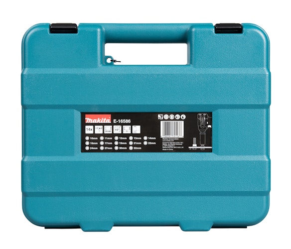 Makita IMPACT BLACK Schlagnuss-Set 14-tlg. 1/2" E-16586 Bild