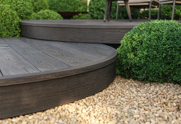  Millboard® Abschlussprofil Square eckig flexibel Burned Cedar / Embered 2400 x 50 x 32 mm